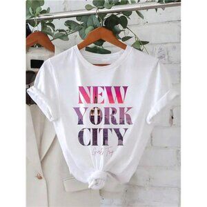 New York City Casual Fashion Women Short Sleeve T-Shirt